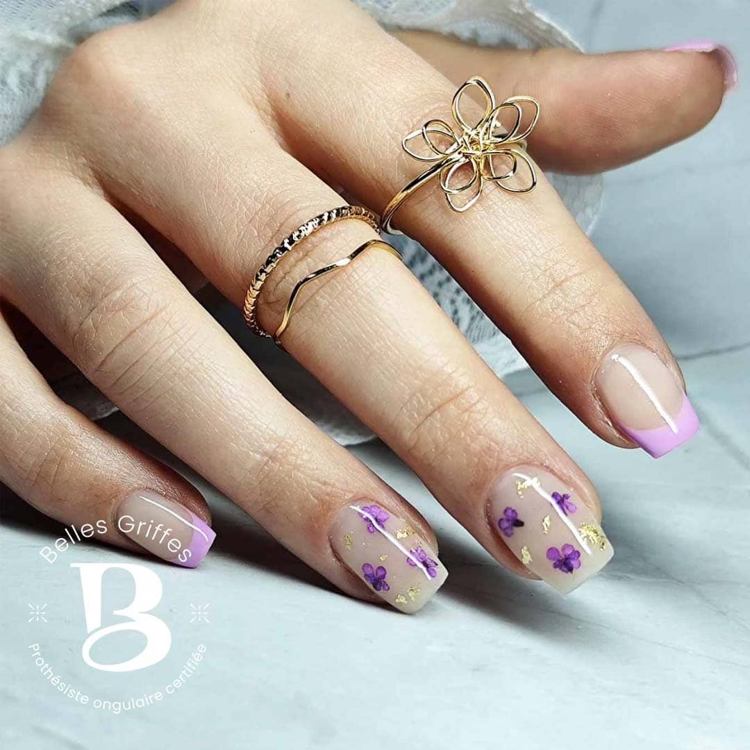 Photographie de création d'ongles