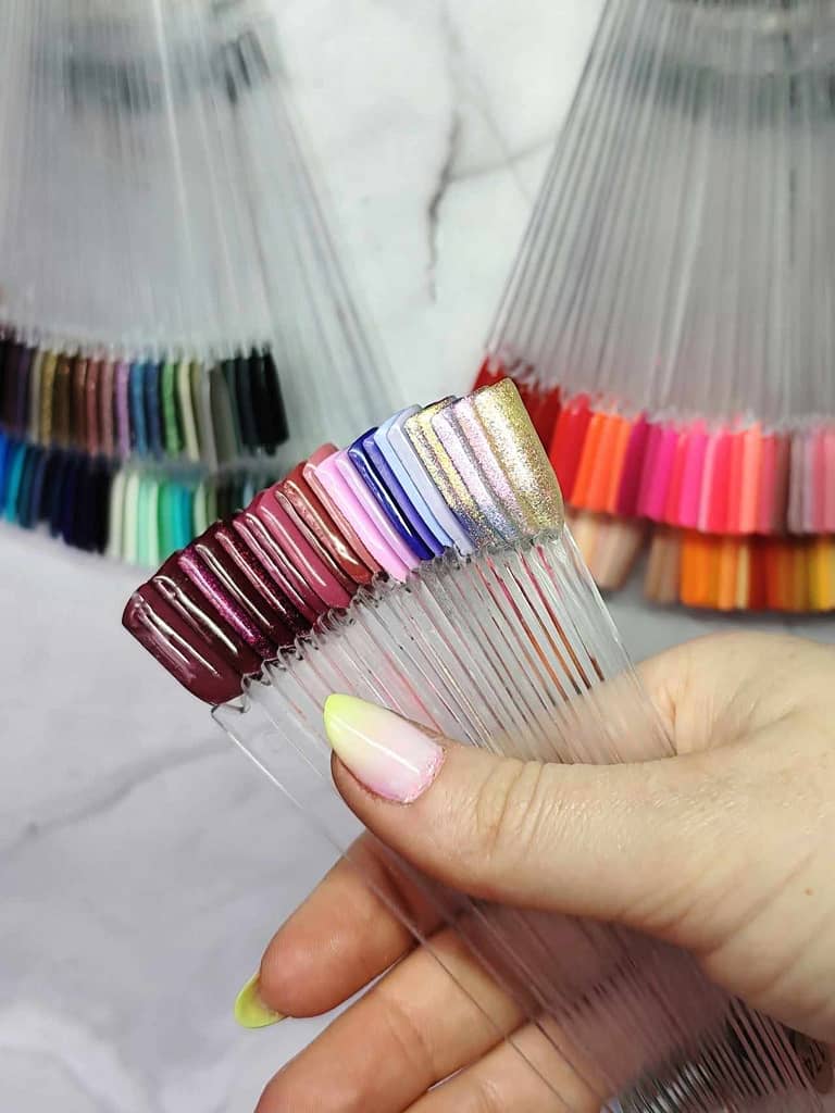 Panel de capsule de nail art